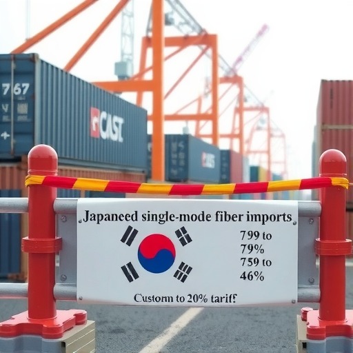 商務(wù)部對(duì)日韓進(jìn)口單模光纖征收7.9%至46%反傾銷稅(圖1)