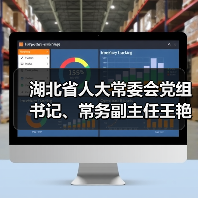 湖北省人大常委會黨組書記、常務副主任王艷玲一行調研華工科技高理公司（圖3）