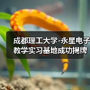 成都理工大學(xué)-永星電子教學(xué)實(shí)習(xí)基地成功揭牌（圖3）