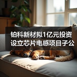 鉑科新材擬1億元投資設(shè)立芯片電感項目子公司(圖4) 鉑科新材擬1億元投資設(shè)立芯片電感項目子公司(圖4)
