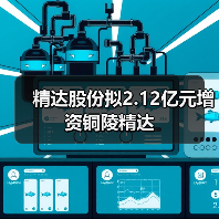 精達(dá)股份擬2.12億元增資銅陵精達(dá)（圖1）