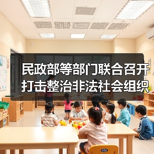 民政部等部門聯(lián)合召開打擊整治非法社會組織電視電話會議（圖4）