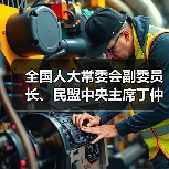 全國人大常委會副委員長、民盟中央主席丁仲禮到國光電器調(diào)研（圖2）