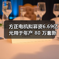 方正電機擬募資6.69億元用于年產(chǎn) 80 萬套新能源汽車驅(qū)動電機項目（圖4）