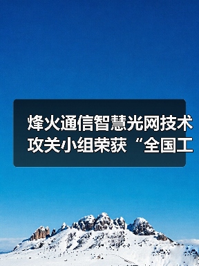 烽火通信智慧光網(wǎng)技術(shù)攻關(guān)小組榮獲“全國工人先鋒號”(圖4) 烽火通信智慧光網(wǎng)技術(shù)攻關(guān)小組榮獲“全國工人先鋒號”(圖4)
