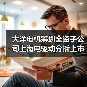 大洋電機籌劃全資子公司上海電驅(qū)動分拆上市（圖4）