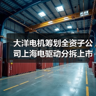 大洋電機籌劃全資子公司上海電驅(qū)動分拆上市（圖1）