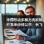中國移動多模萬兆軟跳纖集采中標(biāo)公示：長飛、亨通、特發(fā)等4家入圍（圖1）