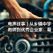 電聲往事 | 從鄉(xiāng)鎮(zhèn)中學(xué)教師到優(yōu)秀企業(yè)家：葛南堯先生訪談（之一）（圖1）