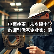 電聲往事 | 從鄉(xiāng)鎮(zhèn)中學(xué)教師到優(yōu)秀企業(yè)家：葛南堯先生訪談（之一）（圖4）