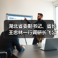 湖北省委副書記、省長王忠林一行調(diào)研長飛公司（圖3）