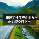 線纜組件生產(chǎn)企業(yè)泓淋電力深交所上市(圖3) 線纜組件生產(chǎn)企業(yè)泓淋電力深交所上市(圖3)