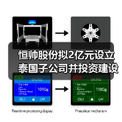 恒帥股份擬2億元設(shè)立泰國(guó)子公司并投資建設(shè)泰國(guó)生產(chǎn)基地（圖3）