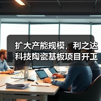 擴大產能規(guī)模，利之達科技陶瓷基板項目開工（圖1）