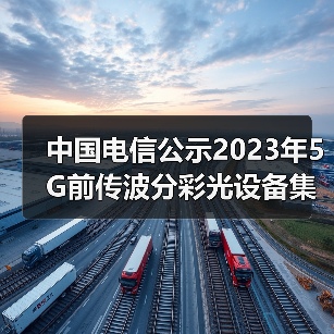 中國電信公示2023年5G前傳波分彩光設(shè)備集采結(jié)果(圖1) 中國電信公示2023年5G前傳波分彩光設(shè)備集采結(jié)果(圖1)