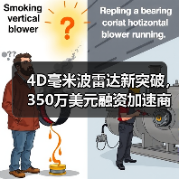 4D毫米波雷達(dá)新突破，350萬美元融資加速商業(yè)化（圖1）