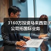 3160萬投資馬來西亞子公司拓國際業(yè)務(wù)（圖2）