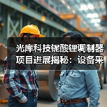 光庫(kù)科技鈮酸鋰調(diào)制器項(xiàng)目進(jìn)展揭秘：設(shè)備采購(gòu)階段加速，市場(chǎng)前景如何？（圖1）