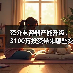 瓷介電容器產(chǎn)能升級(jí)：3100萬(wàn)投資帶來(lái)哪些變革？（圖4）