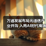 萬通發(fā)展布局光通信產(chǎn)業(yè)并購 入局AI時(shí)代高端市場(chǎng)(圖4) 萬通發(fā)展布局光通信產(chǎn)業(yè)并購 入局AI時(shí)代高端市場(chǎng)(圖4)