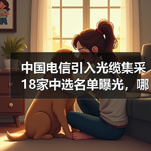 中國(guó)電信引入光纜集采18家中選名單曝光，哪些企業(yè)上榜？（圖1）