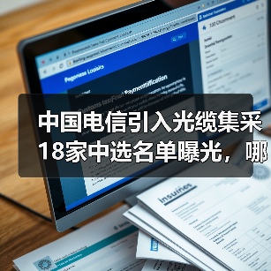 中國(guó)電信引入光纜集采18家中選名單曝光，哪些企業(yè)上榜？（圖2）